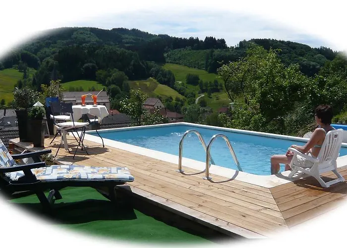 Panoramaferienwohnung Monika Mit Pool Schuttertal