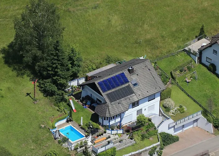 Panoramaferienwohnung Monika Mit Pool Appartamento